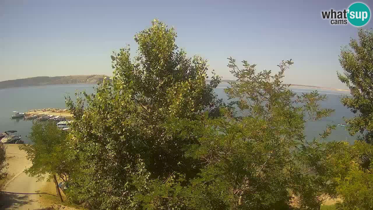 Camping Odmoree webcam Ražanac – Dalmatia