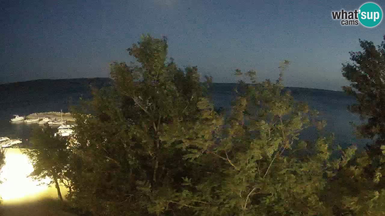 Camping Odmoree camera en vivo Ražanac – Dalmacia