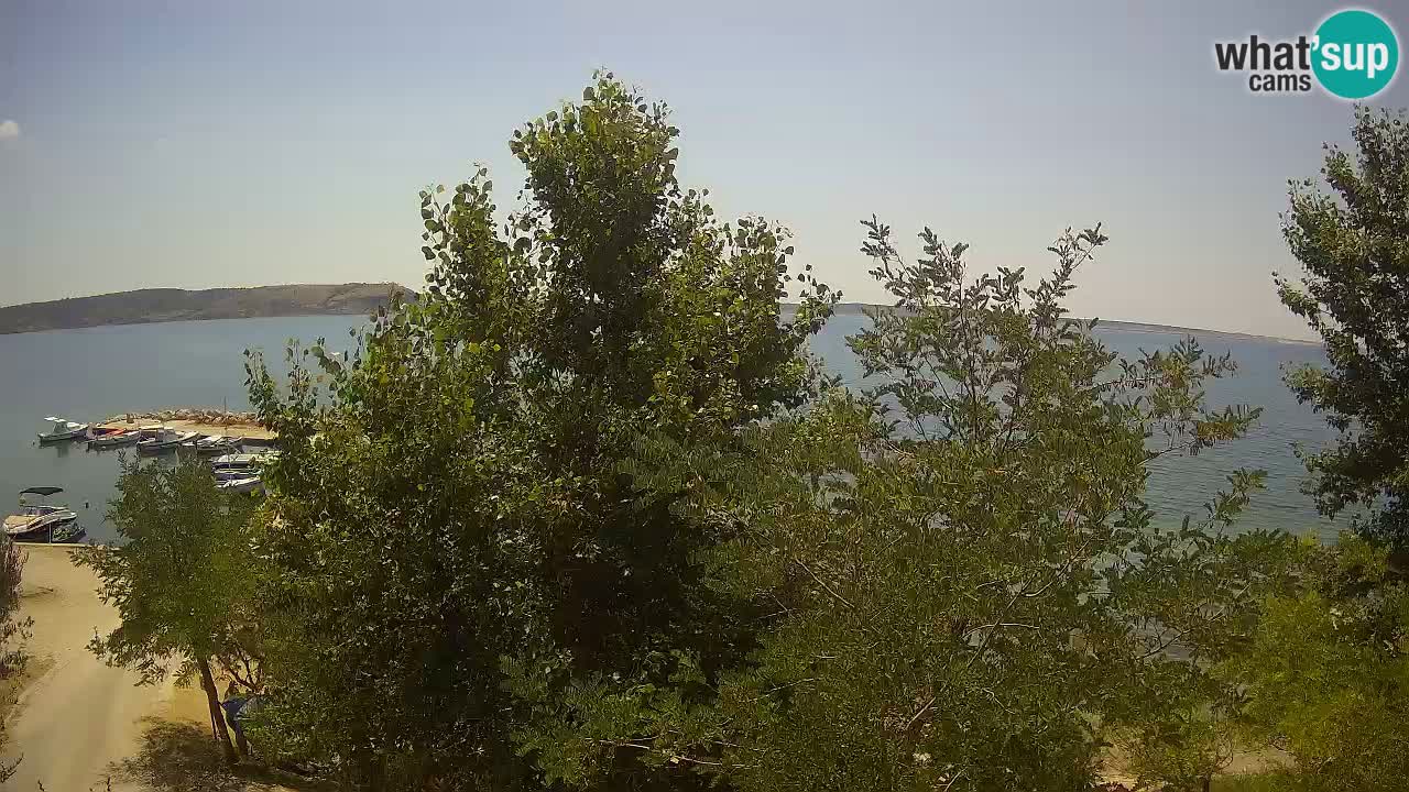 Camping Odmoree webcam Ražanac – Dalmatia