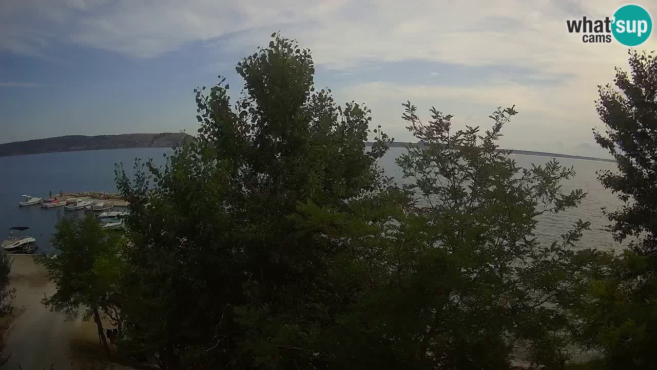 Camping Odmoree webcam Ražanac – Dalmatia