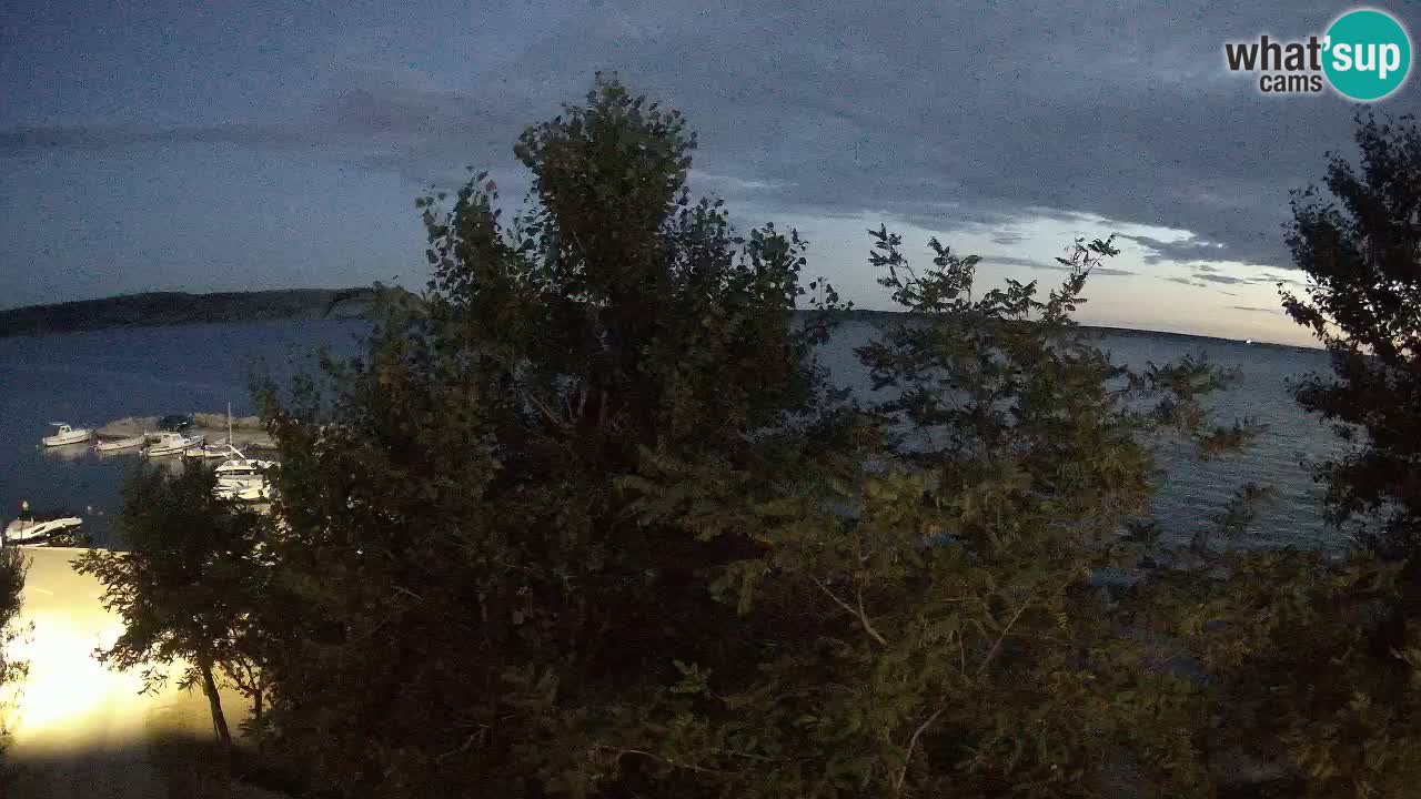 Camping Odmoree camera en vivo Ražanac – Dalmacia