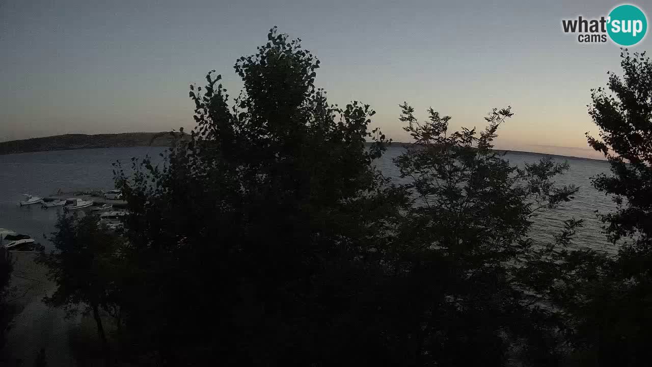 Camping Odmoree camera en vivo Ražanac – Dalmacia