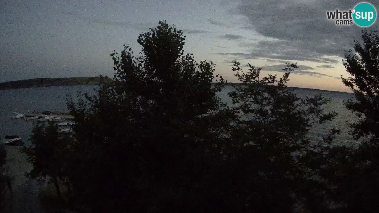 Camping Odmoree camera en vivo Ražanac – Dalmacia