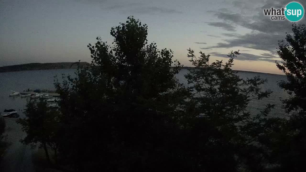 Camping Odmoree live cam Ražanac – Dalmatie