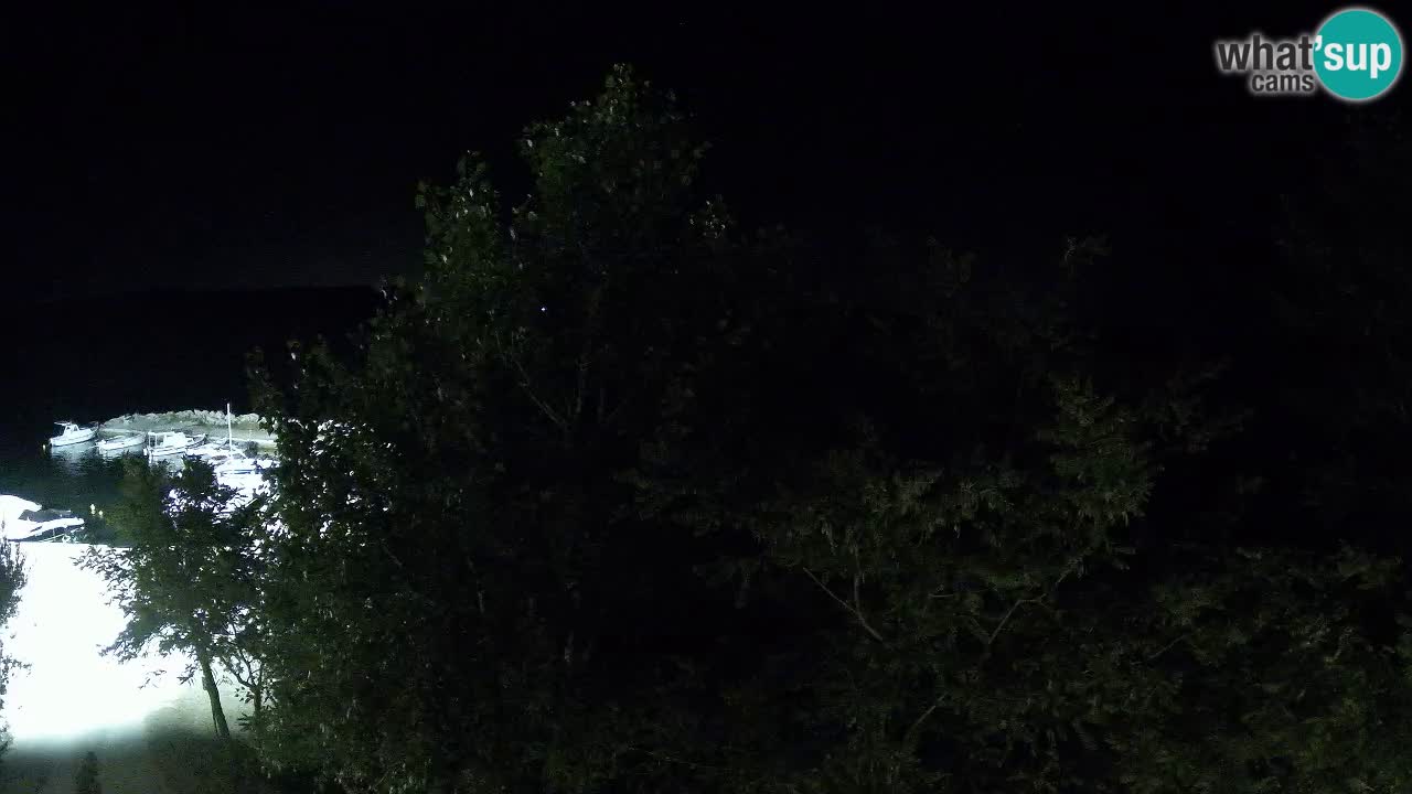 Camping Odmoree live webcam Ražanac – Dalmatien