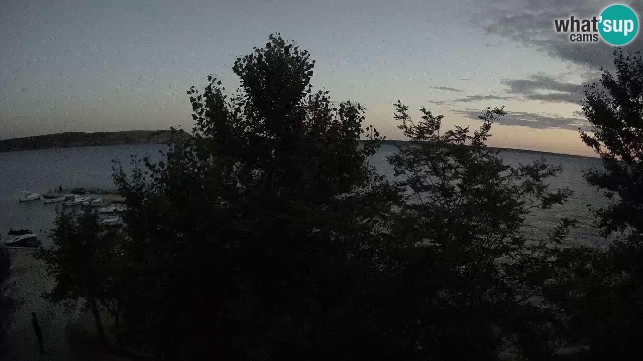 Camping Odmoree camera en vivo Ražanac – Dalmacia