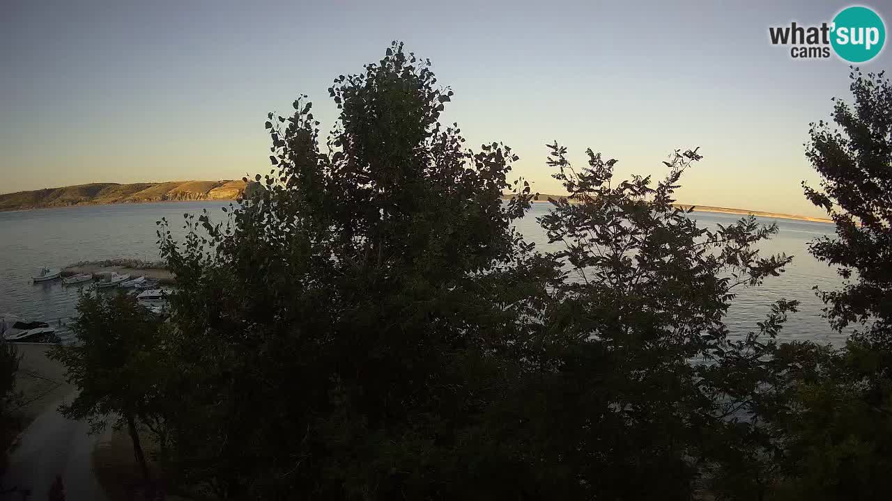 Camping Odmoree webcam Ražanac – Dalmatia