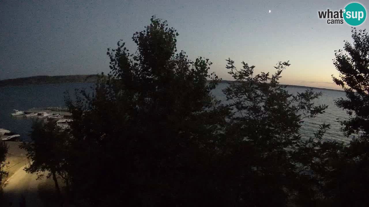 Kamp Odmoree spletna kamera Ražanac – Dalmacija