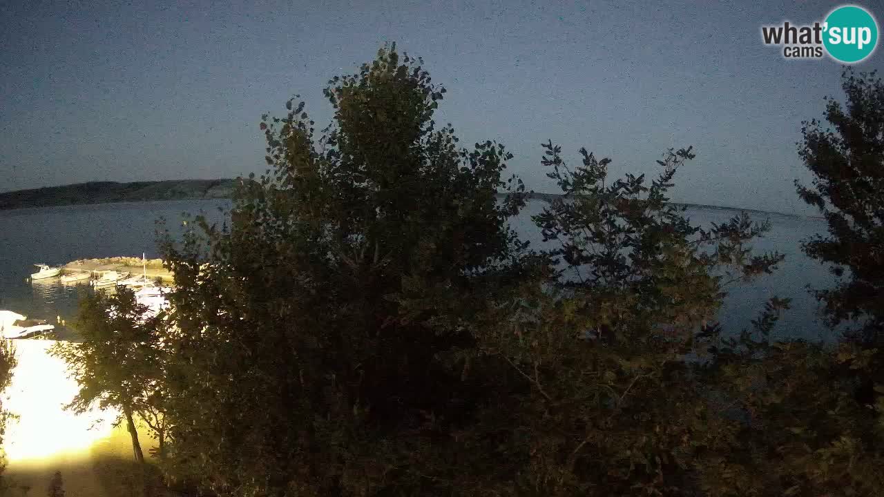 Camping Odmoree live webcam Ražanac – Dalmatien