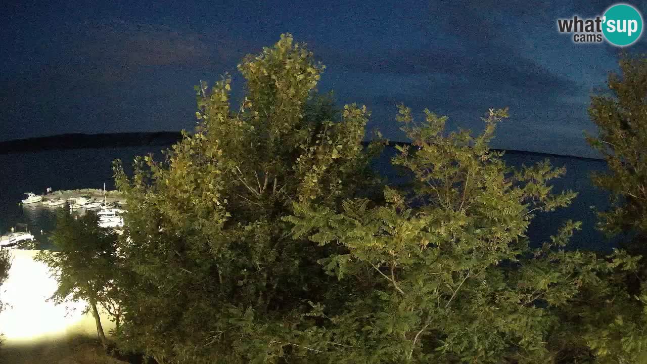 Camping Odmoree camera en vivo Ražanac – Dalmacia