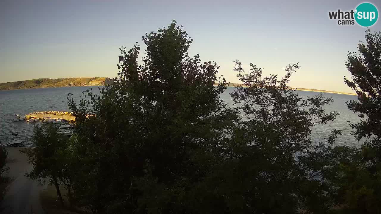 Camping Odmoree live webcam Ražanac – Dalmatien