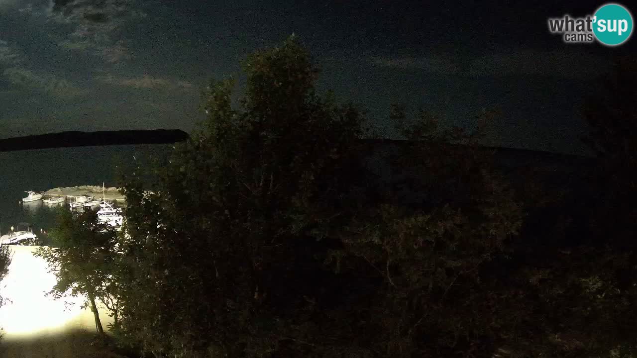 Camping Odmoree live webcam Ražanac – Dalmatien