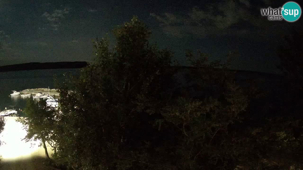 Camping Odmoree camera en vivo Ražanac – Dalmacia