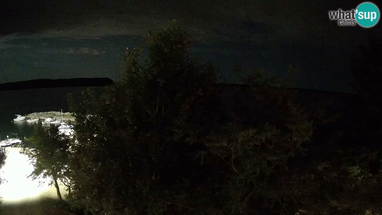 Camping Odmoree live cam Ražanac – Dalmatie