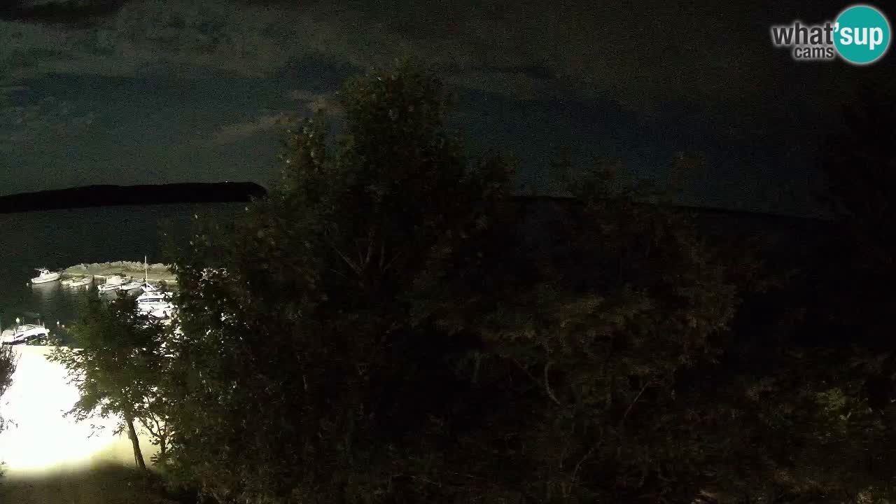 Camping Odmoree camera en vivo Ražanac – Dalmacia