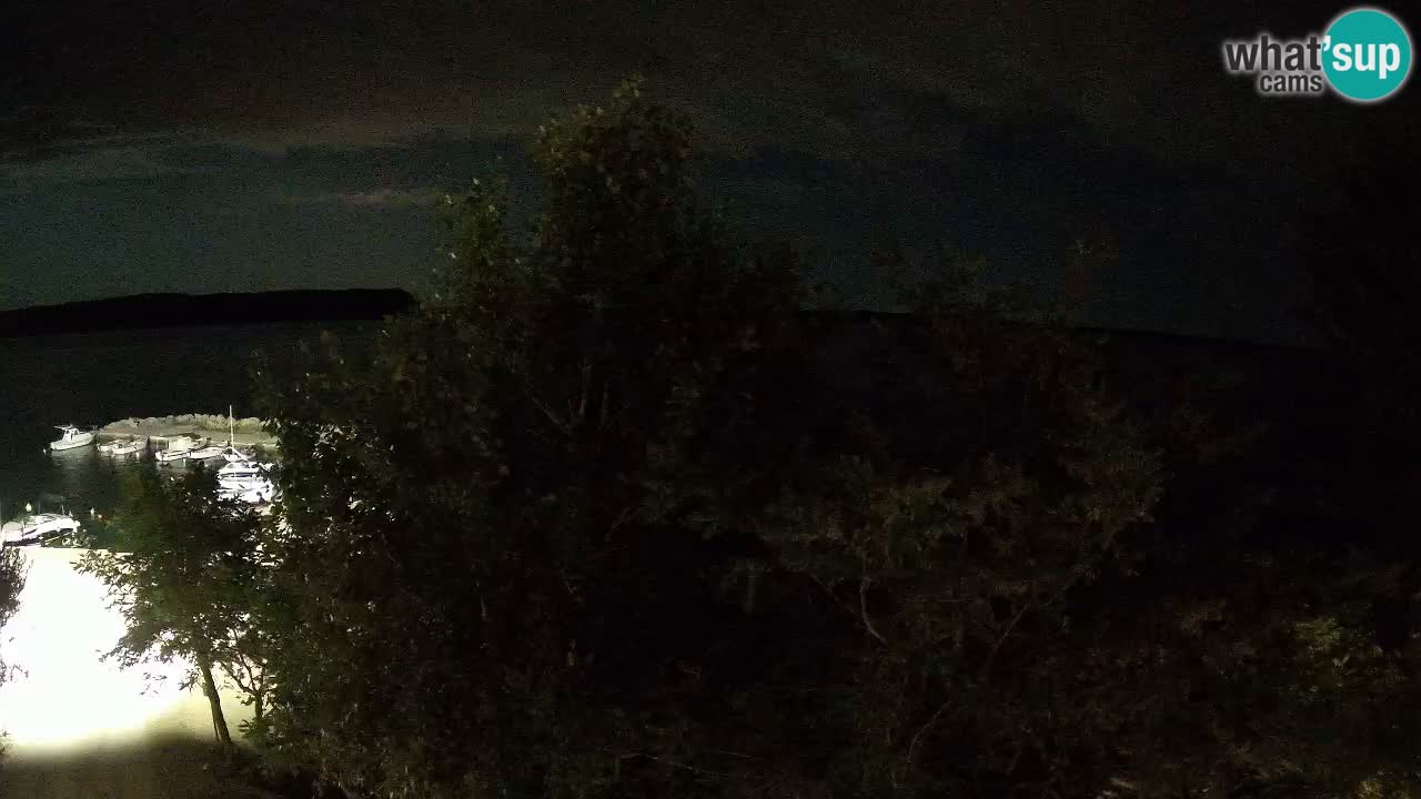 Camping Odmoree camera en vivo Ražanac – Dalmacia