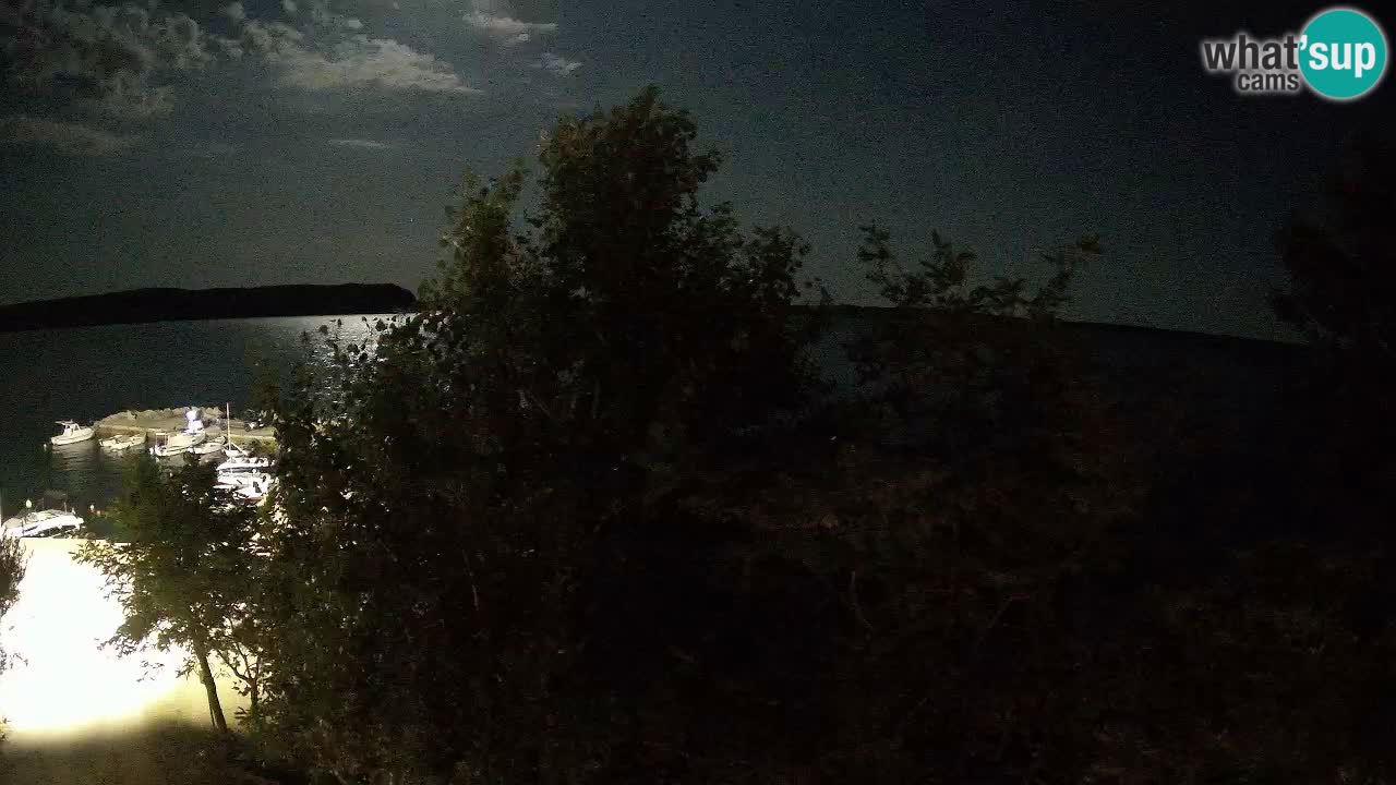 Kamp Odmoree spletna kamera Ražanac – Dalmacija