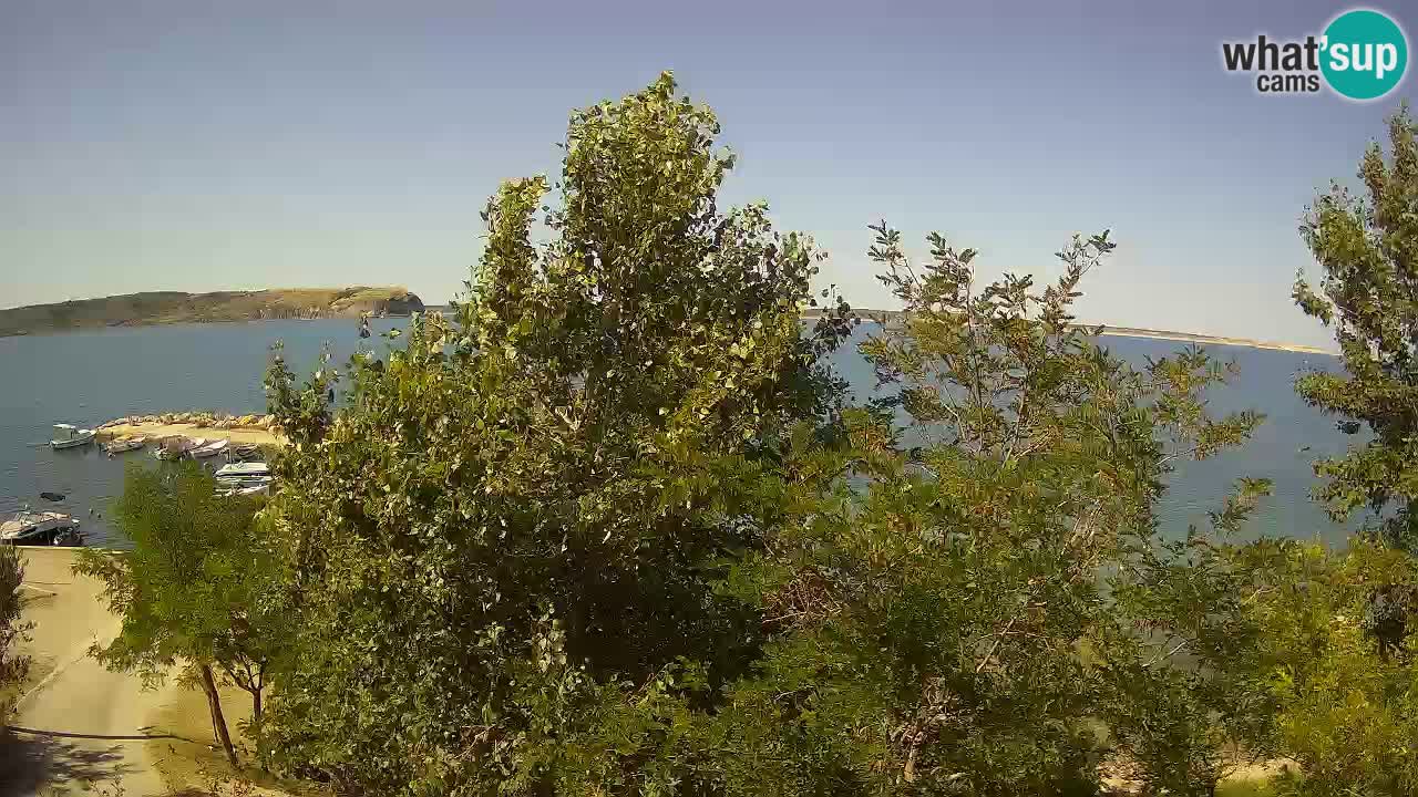 Camping Odmoree live webcam Ražanac – Dalmatien