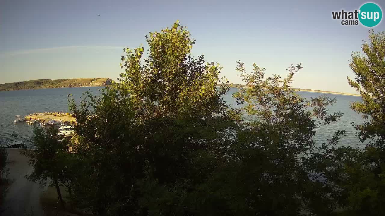 Camping Odmoree web kamera Ražanac – Dalmacija