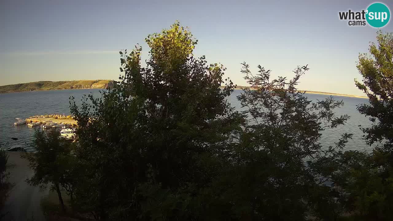 Camping Odmoree live cam Ražanac – Dalmatie
