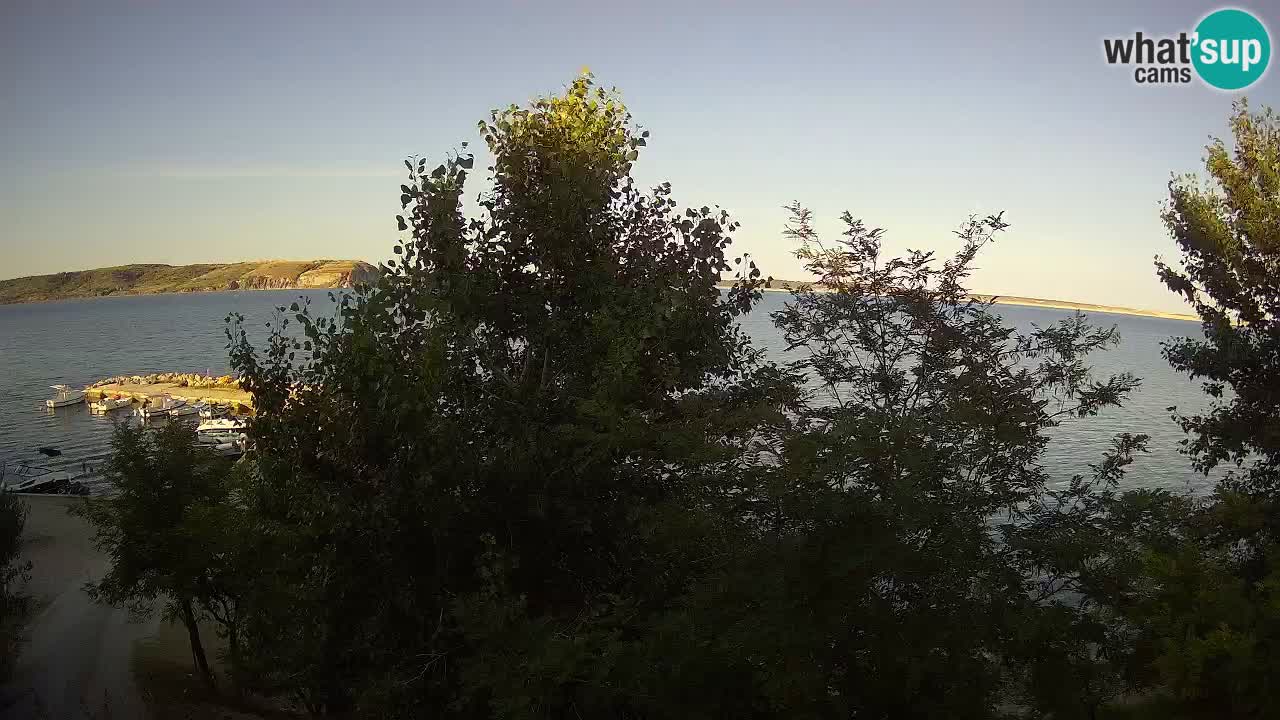 Camping Odmoree live cam Ražanac – Dalmatie