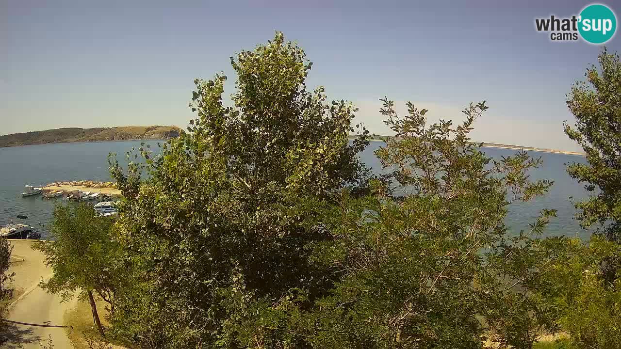 Camping Odmoree live cam Ražanac – Dalmatie