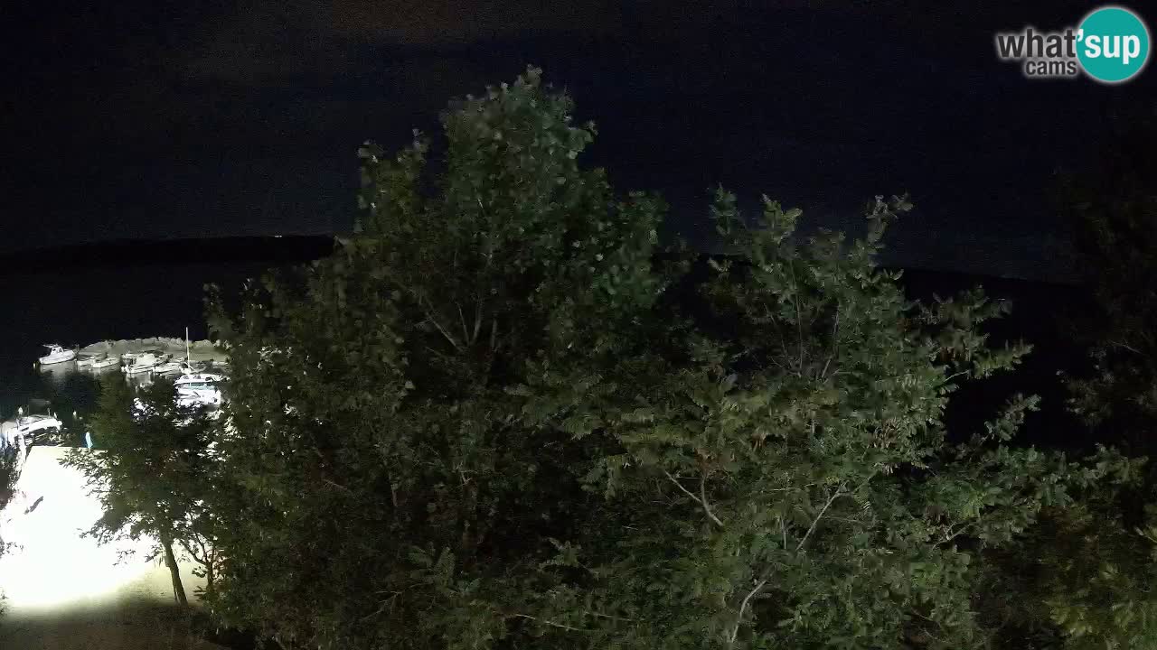Camping Odmoree live cam Ražanac – Dalmatie