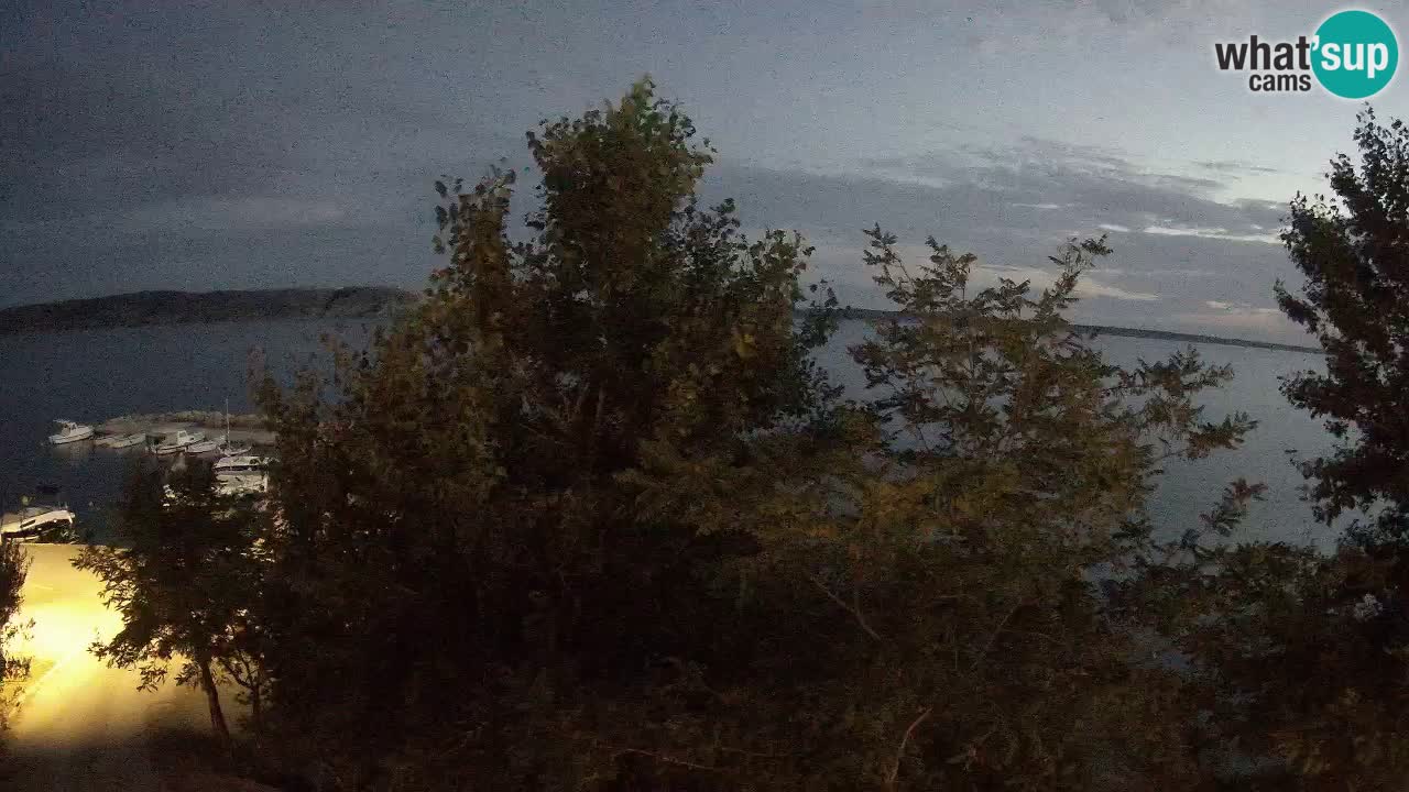 Camping Odmoree live webcam Ražanac – Dalmatien