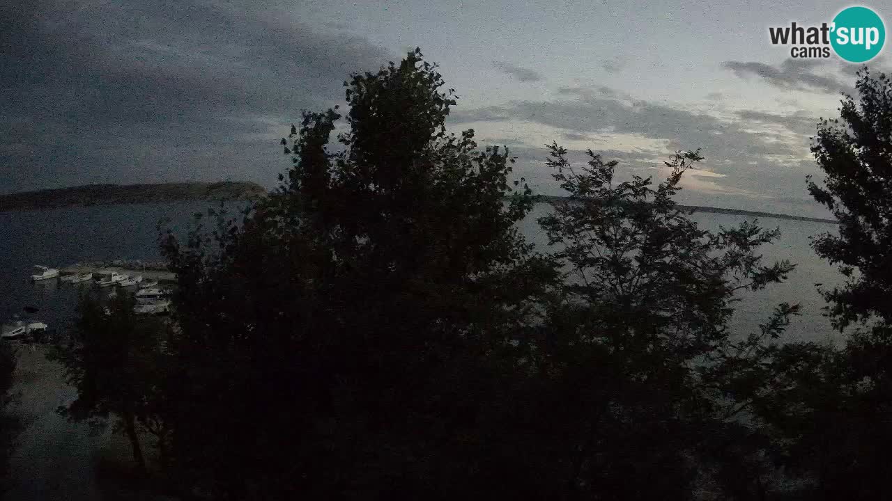 Camping Odmoree live cam Ražanac – Dalmatie