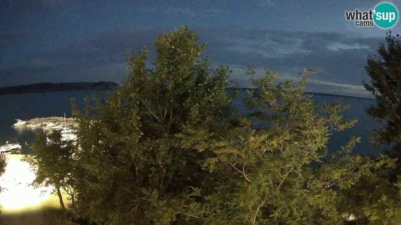 Camping Odmoree live webcam Ražanac – Dalmatien