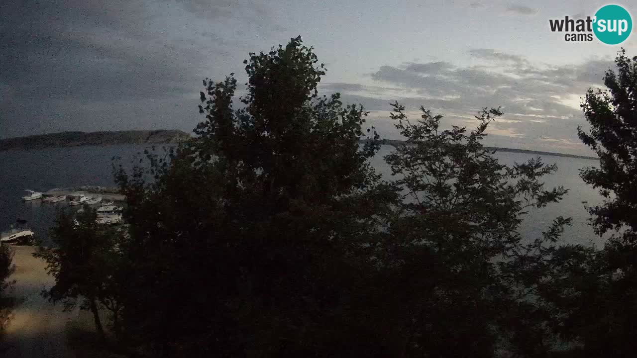 Camping Odmoree live cam Ražanac – Dalmatie