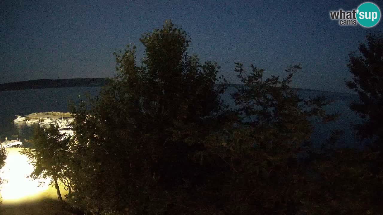 Kamp Odmoree spletna kamera Ražanac – Dalmacija