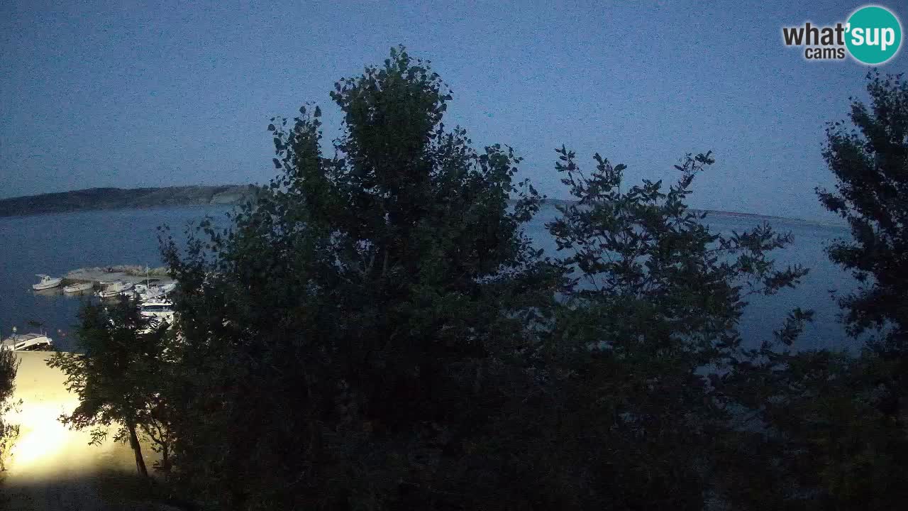 Camping Odmoree webcam Ražanac – Dalmatia