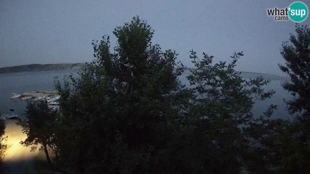 Camping Odmoree camera en vivo Ražanac – Dalmacia
