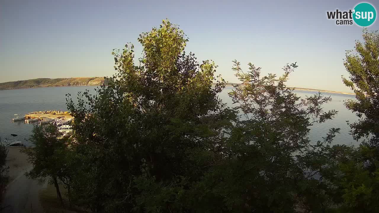 Camping Odmoree web kamera Ražanac – Dalmacija