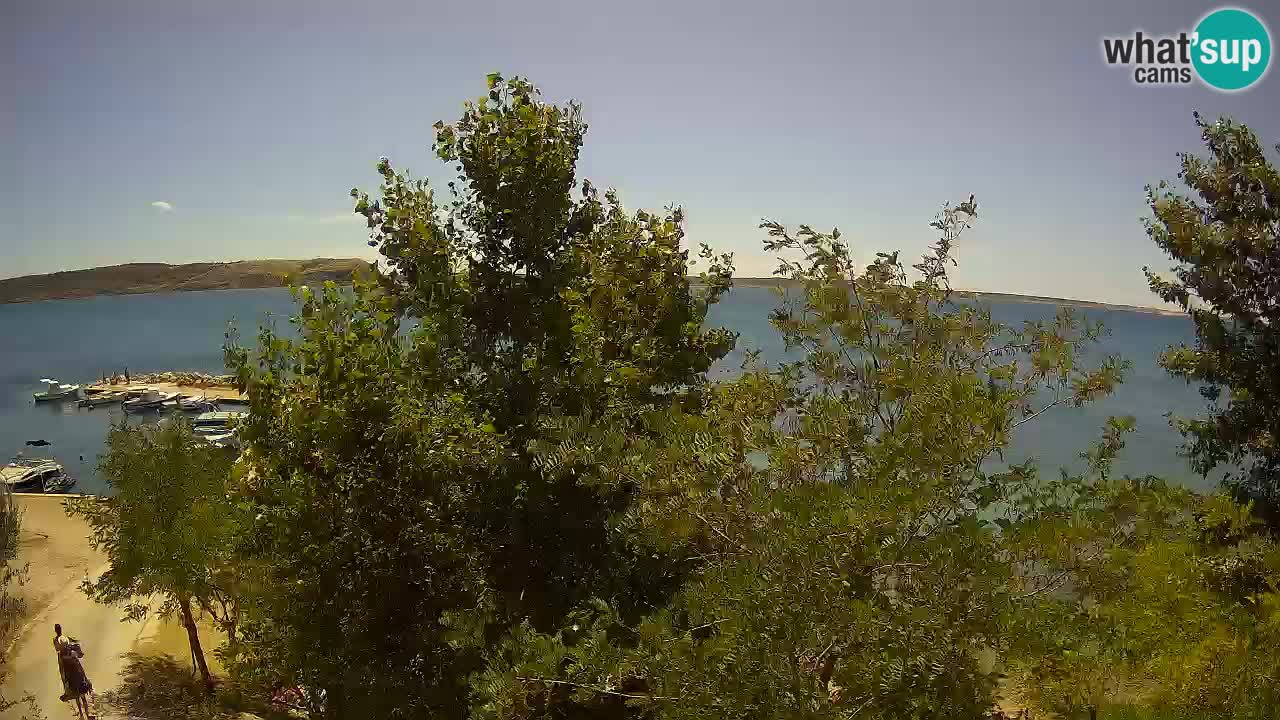 Camping Odmoree live webcam Ražanac – Dalmatien