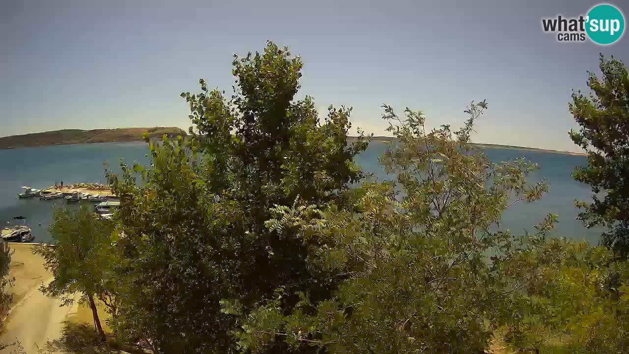 Camping Odmoree live webcam Ražanac – Dalmatien