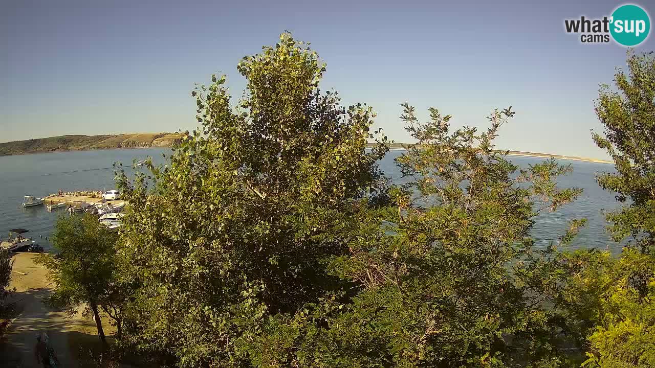 Camping Odmoree webcam Ražanac – Dalmatia