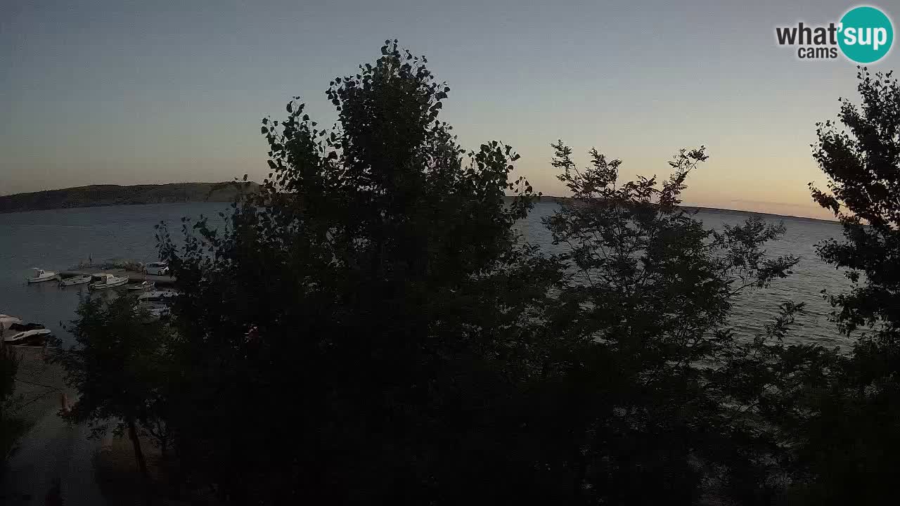 Camping Odmoree live webcam Ražanac – Dalmatien