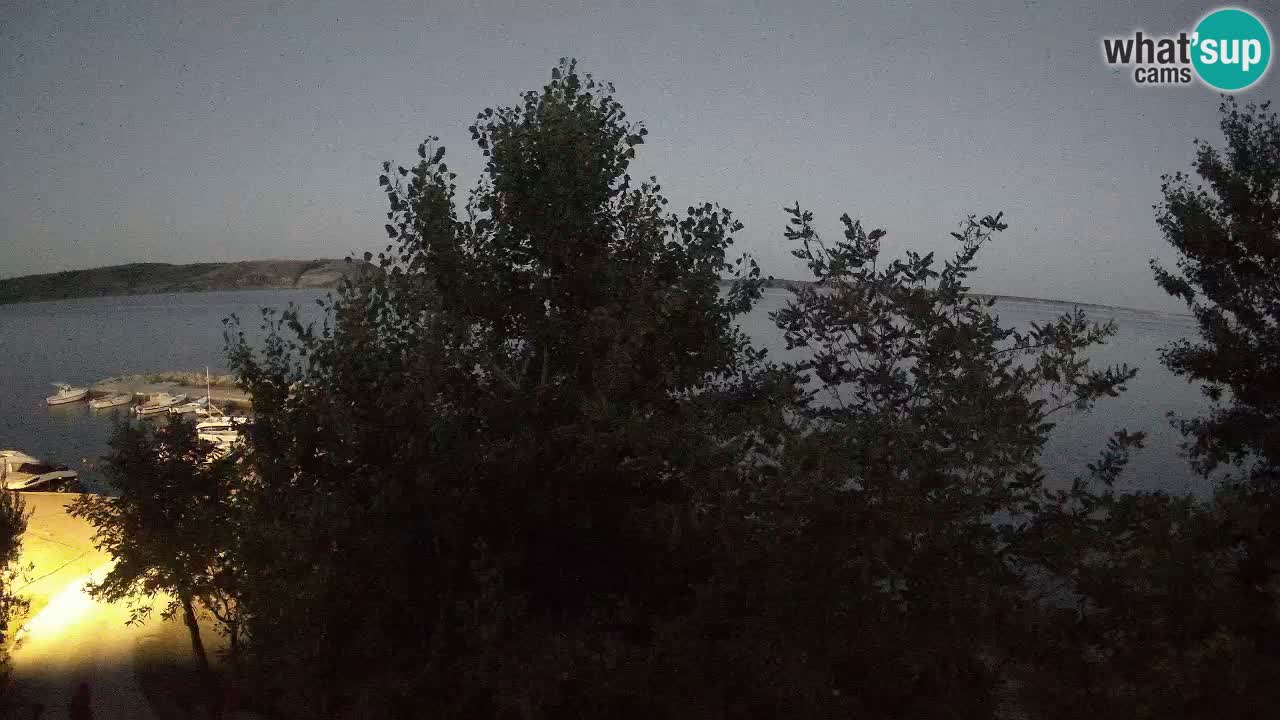 Camping Odmoree live webcam Ražanac – Dalmatien
