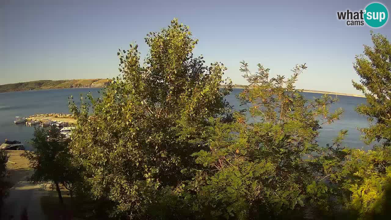 Camping Odmoree webcam Ražanac – Dalmatia