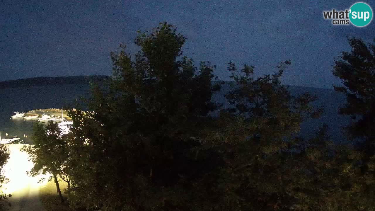 Kamp Odmoree spletna kamera Ražanac – Dalmacija