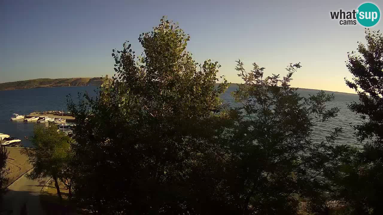 Camping Odmoree live cam Ražanac – Dalmatie