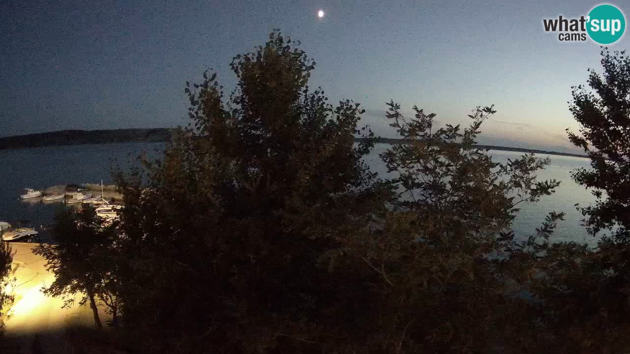 Camping Odmoree web kamera Ražanac – Dalmacija
