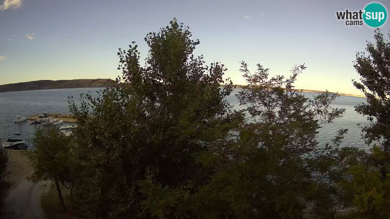 Camping Odmoree live webcam Ražanac – Dalmatien