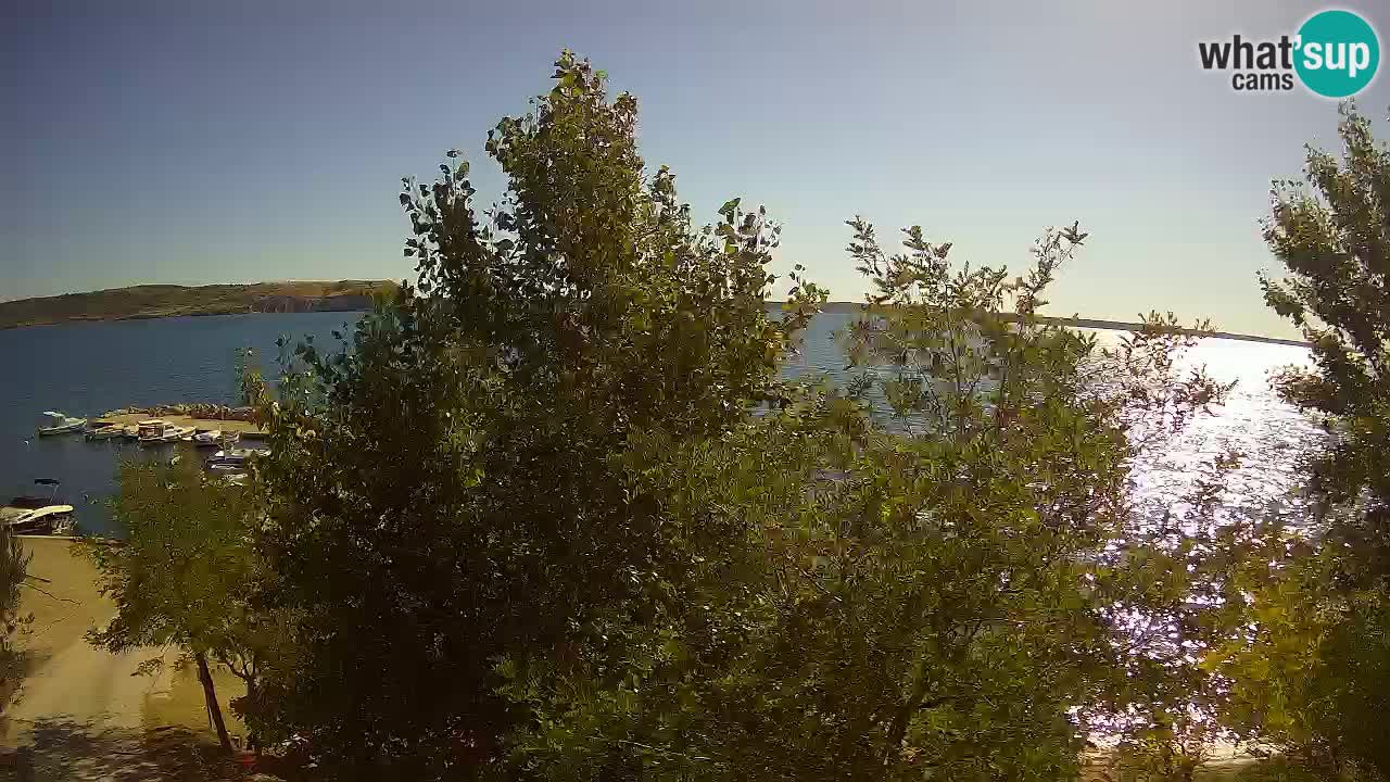 Camping Odmoree live webcam Ražanac – Dalmatien