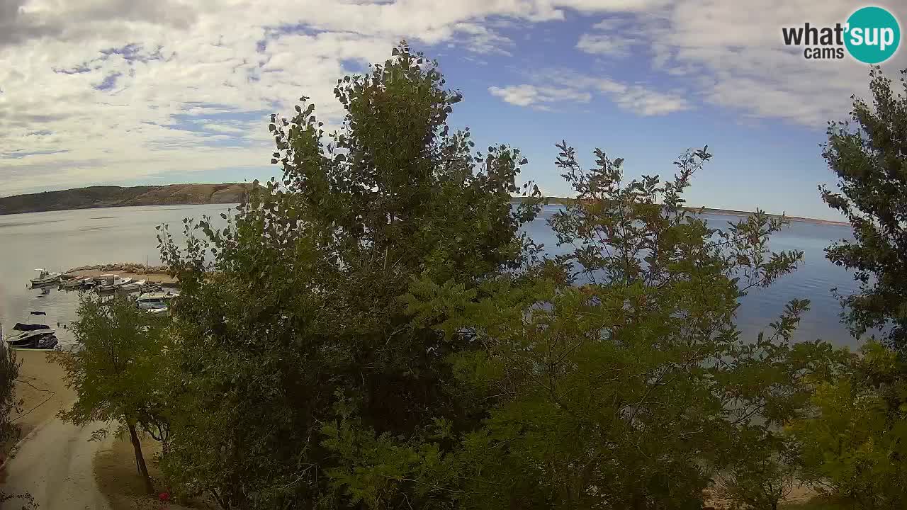 Camping Odmoree live webcam Ražanac – Dalmatien