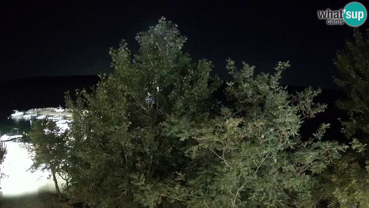 Camping Odmoree camera en vivo Ražanac – Dalmacia