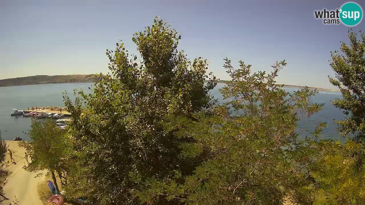 Camping Odmoree live webcam Ražanac – Dalmatien