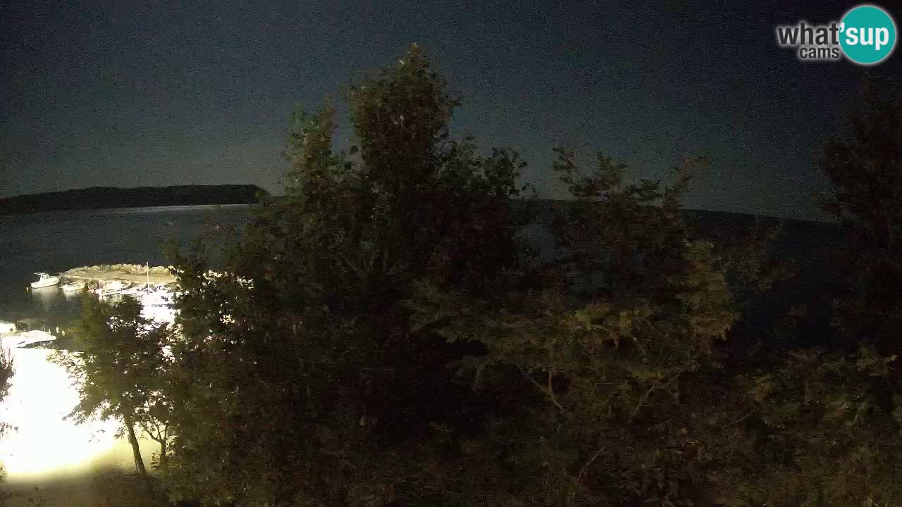 Camping Odmoree live webcam Ražanac – Dalmatien